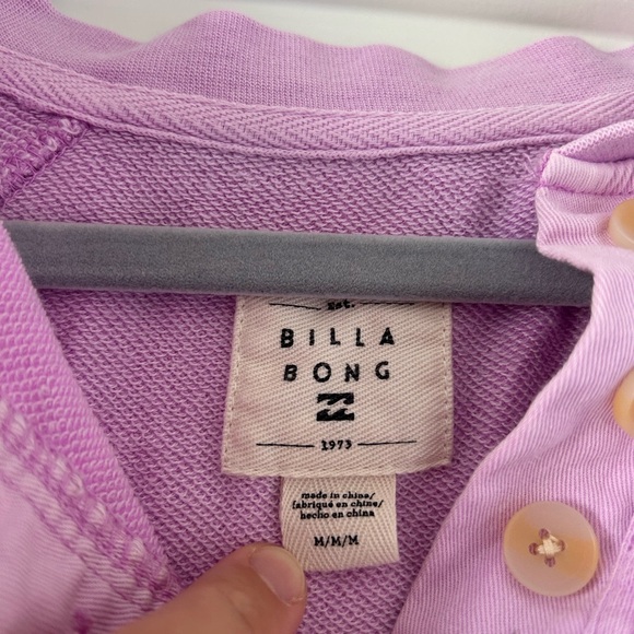 Billabong Lavender Pullover - Picture 3 of 5
